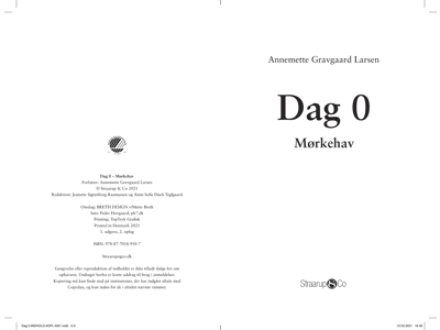 Dag 0 - Mørkehav - Bog