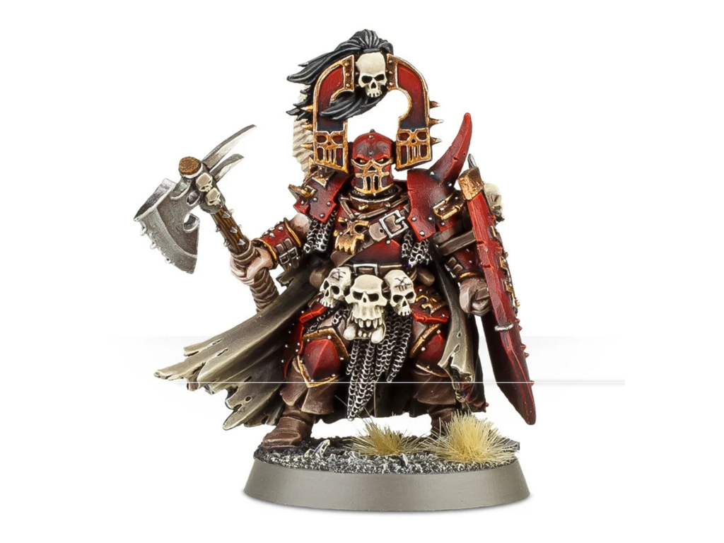 Blades of Khorne: Exalted deathbringer with bloodbite axe *Mailorde