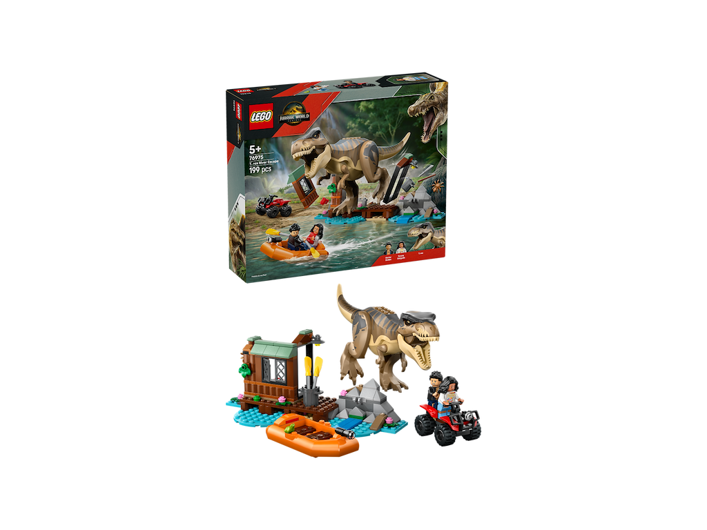 Bådflugt fra T. rex - 76975 - LEGO Jurassic World
