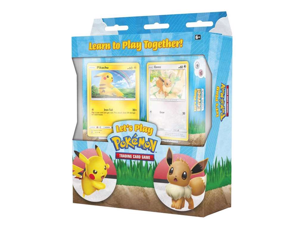 Pokémon Let's Play Pokémon starter decks med Pikachu og Eevee