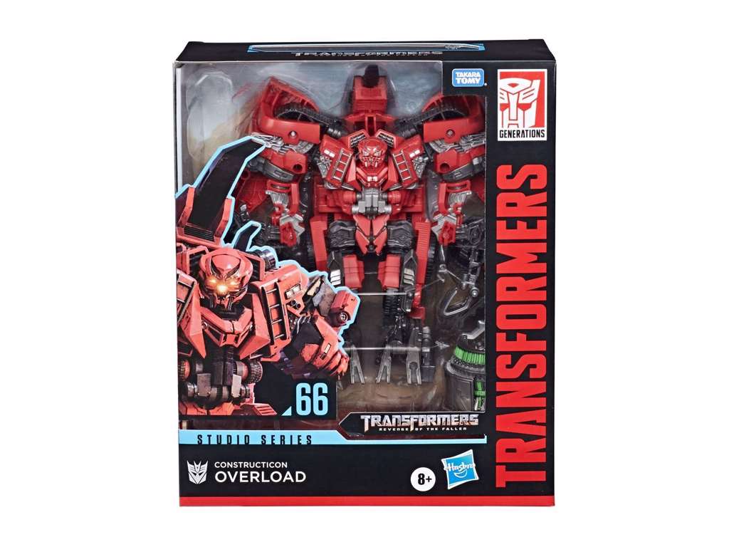 Overload  action figur - Transformers Revenge of the Fallen Studio series på 23 cm