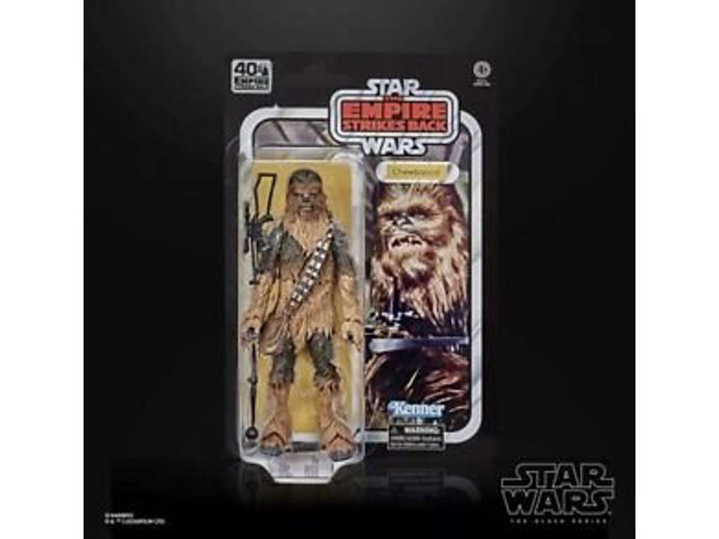 Star Wars Episode V Black Series action figur af Chewbacca på 15 cm