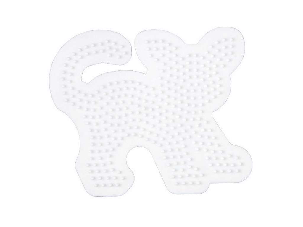 Hama midi perleplade med kat