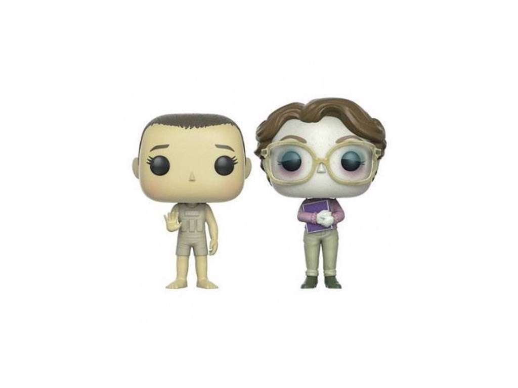 Stranger Things POP! vinyl figur 2 pak af Upside Down Eleven & Barb på 9 cm