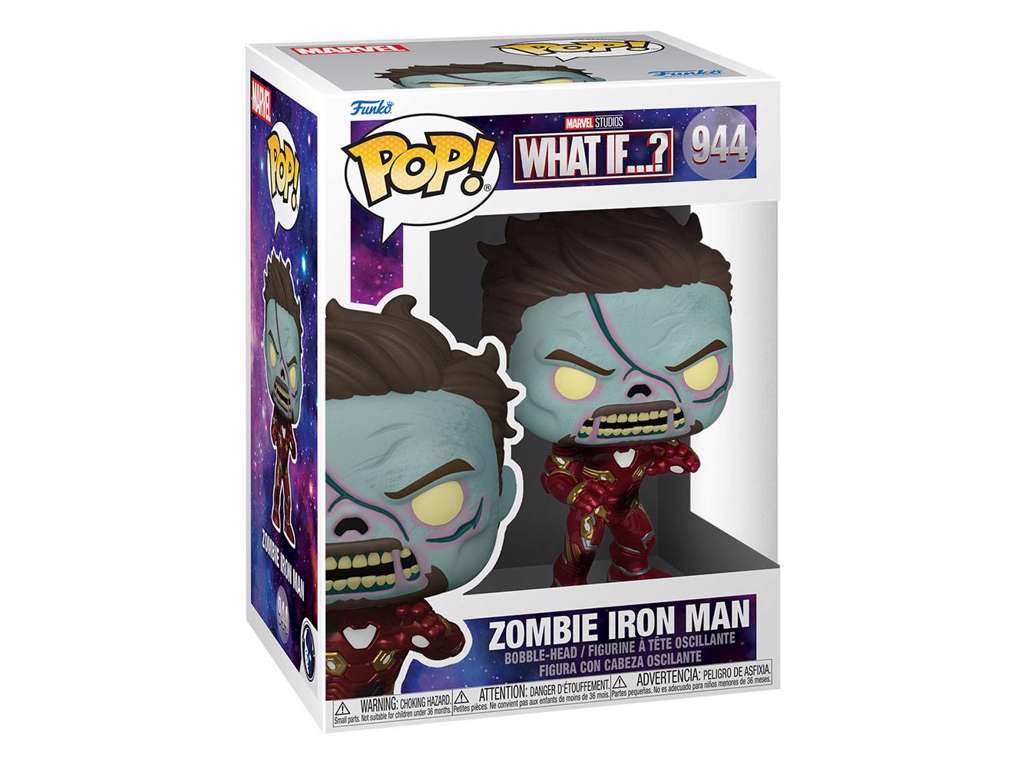 Marvel What If...? POP! TV Vinyl Figure Zombie Iron Man 9 cm