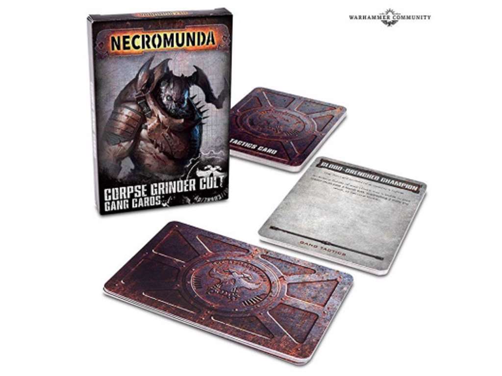 Necromunda Corpse Grinder Gang Cards
