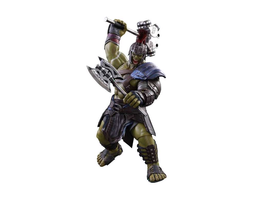 Thor Ragnarok action figur af 1/6 Gladiator Hulk på 42 cm fra Hot Toys