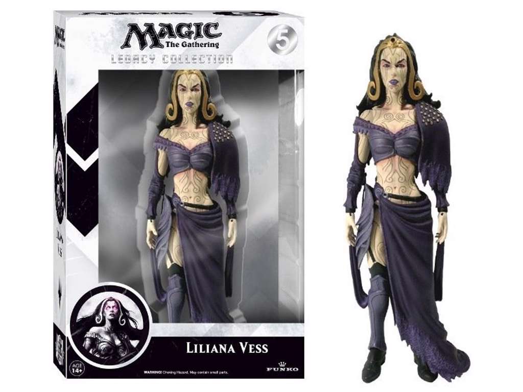 Magic the Gathering Legacy Collection action figur serie 1 Liliana Vess