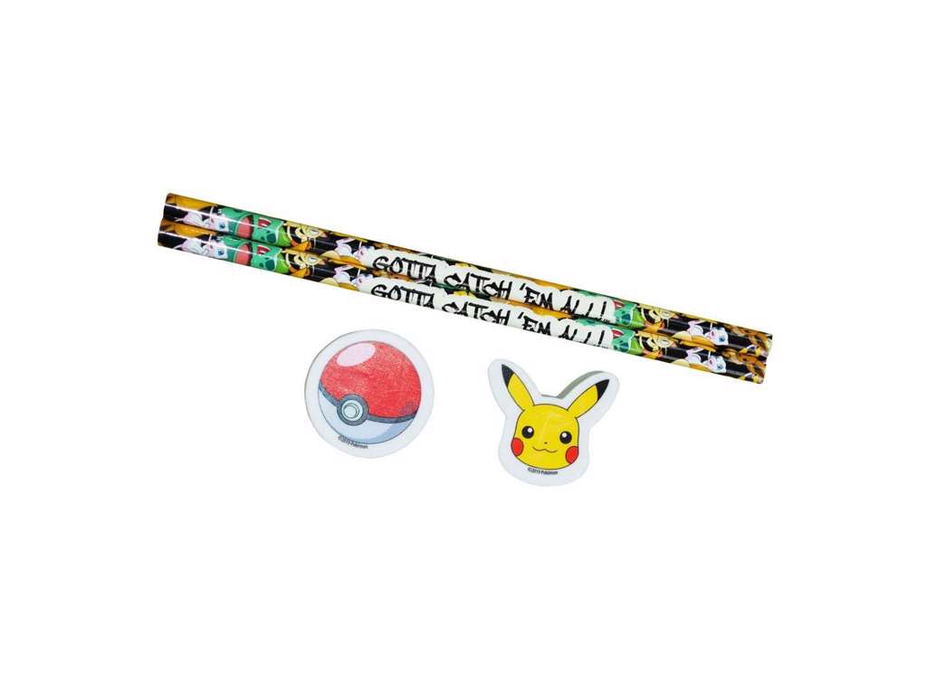 Pokémon skrivesæt 4 dele