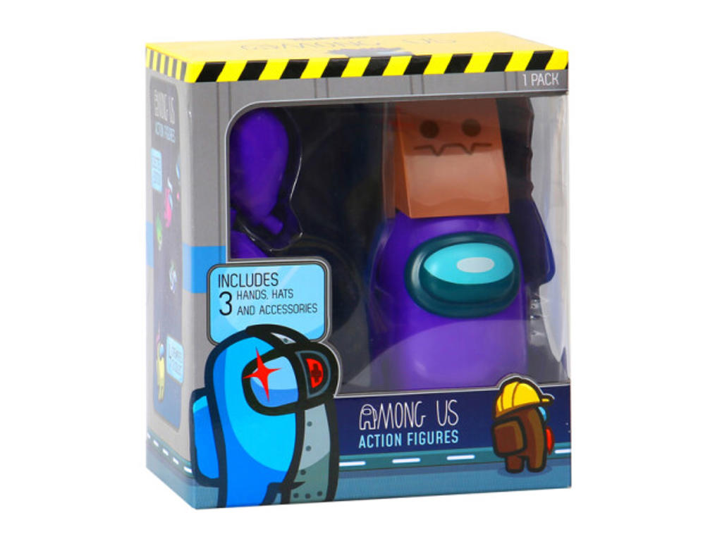 Among Us - Lilla actionfigur 11,5 cm med tilbehør i æske S3
