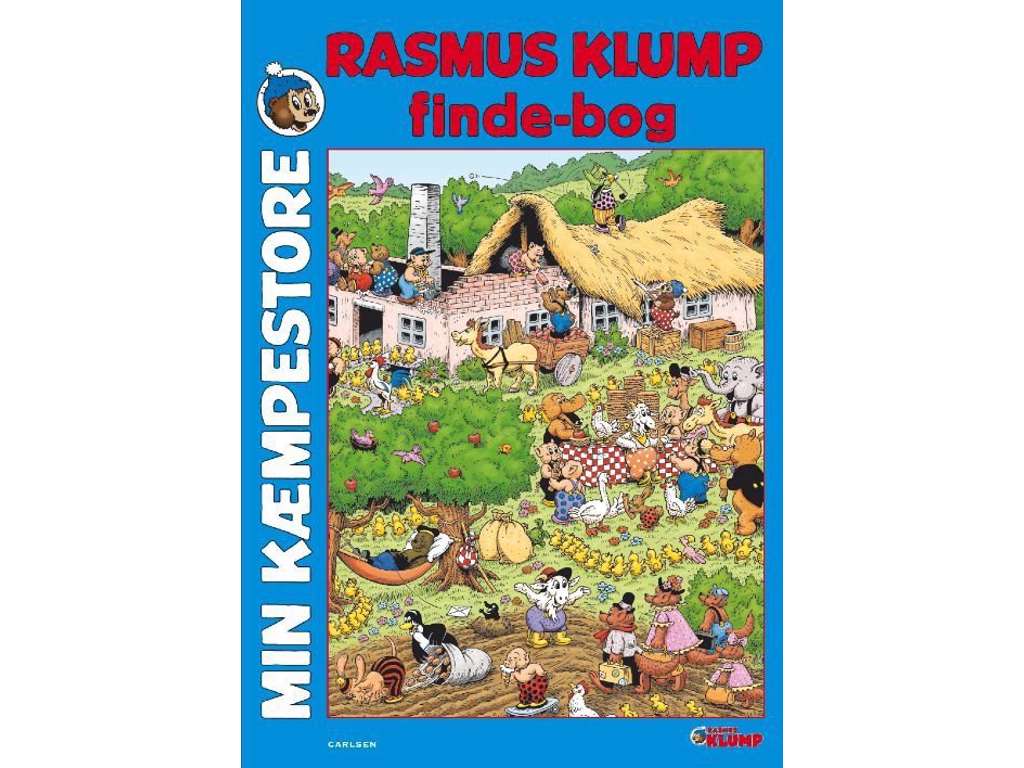 Min kæmpestore Rasmus Klump findebog - børnebog