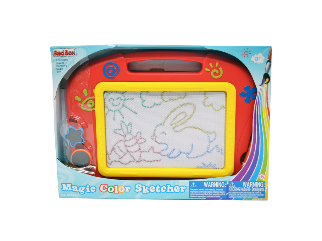 Magnetisk tegnetavle med håndtag