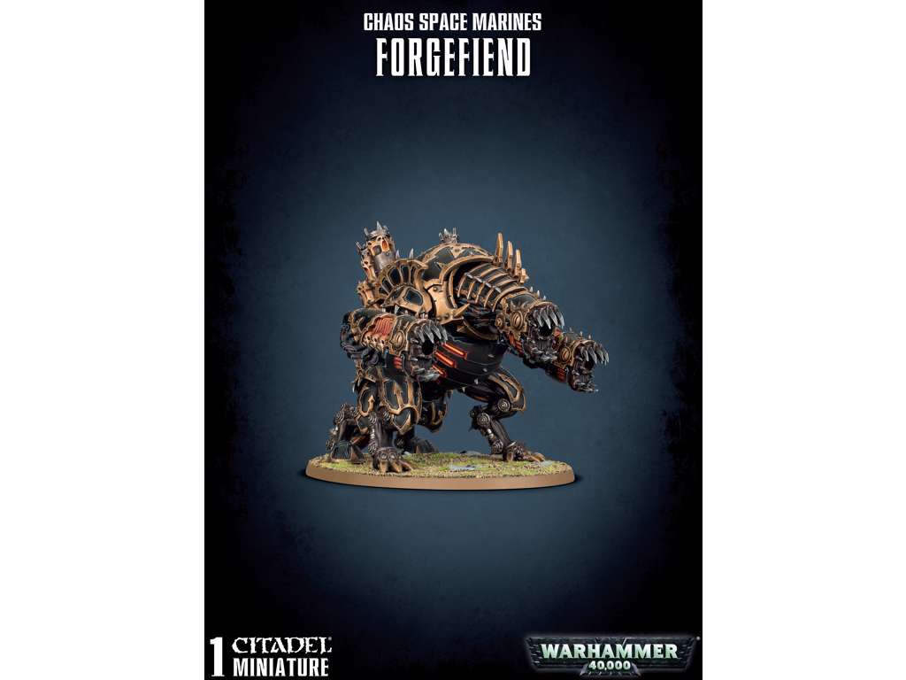 Chaos Space Marines Forgefiend