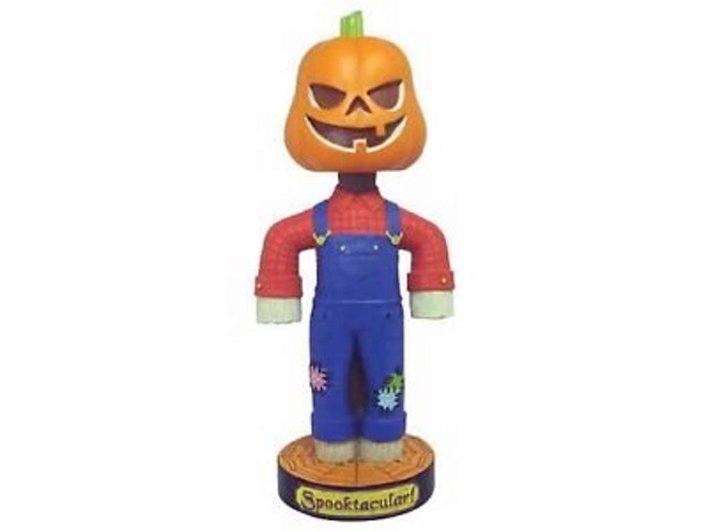 Jack-O-Lantern Bobble Head - 17 cm