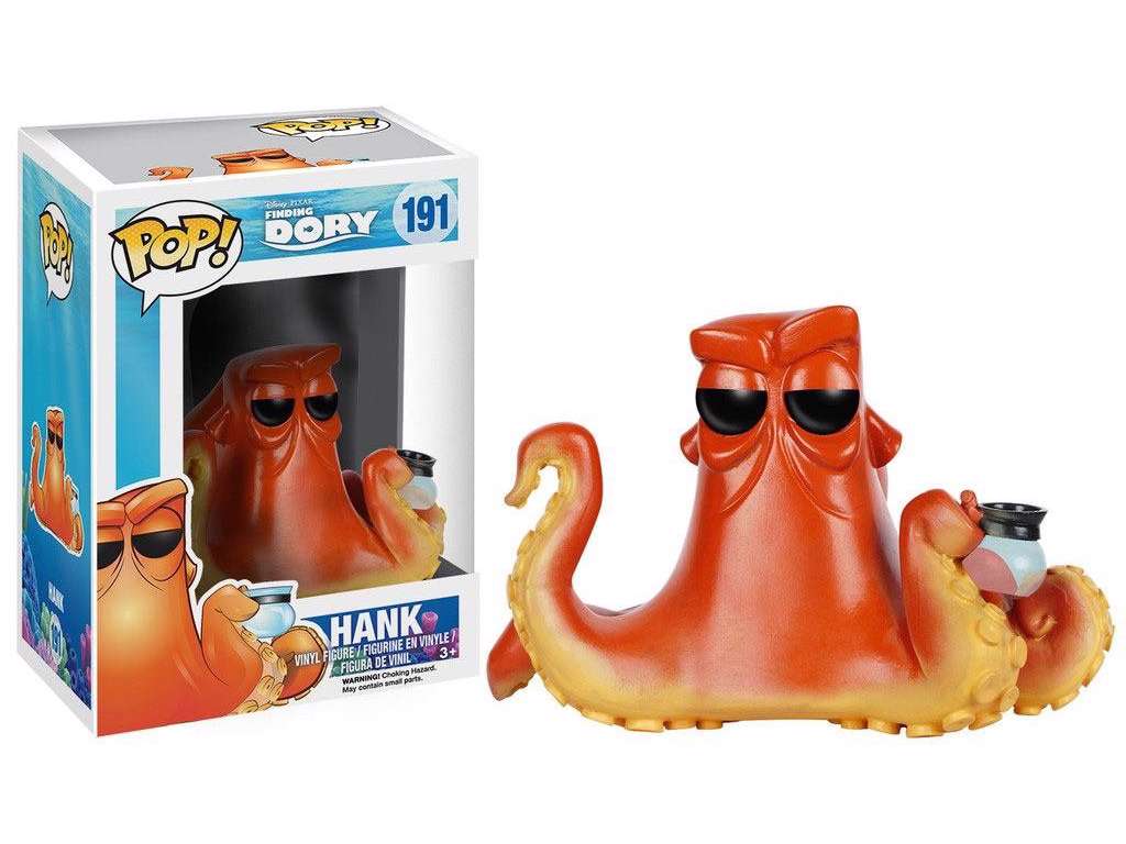 Finding Dory POP! vinyl figur af Hank på 9 cm