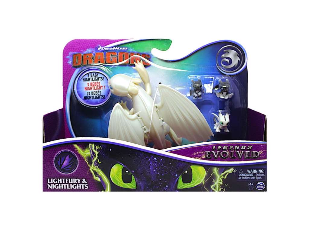 Dragons Legends Evolved - Lightfury og Nightlights