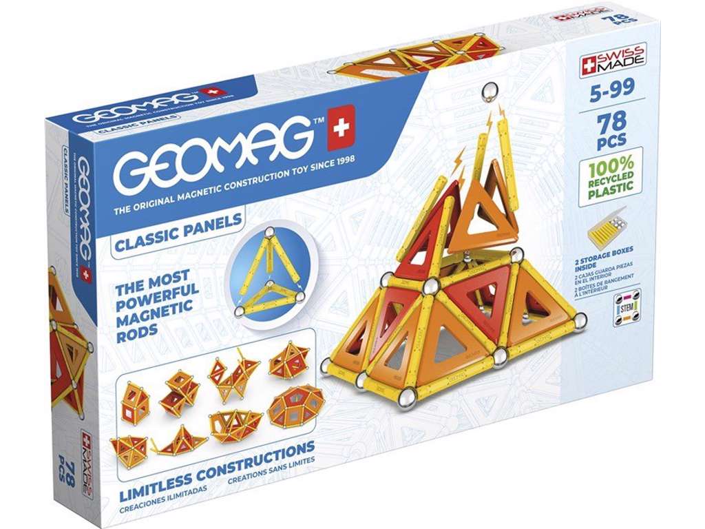 Geomag Classic Green Paneler 78 dele