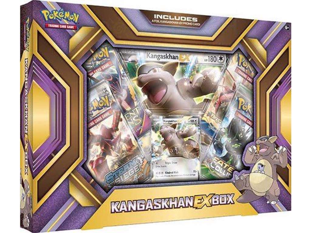 Pokémon Kangaskhan EX box