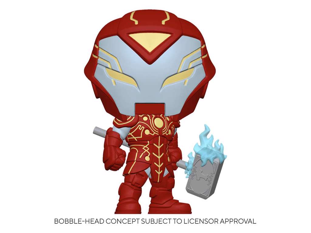 Marvel Infinity Warps POP! Vinyl Figure Iron Hammer 9 cm