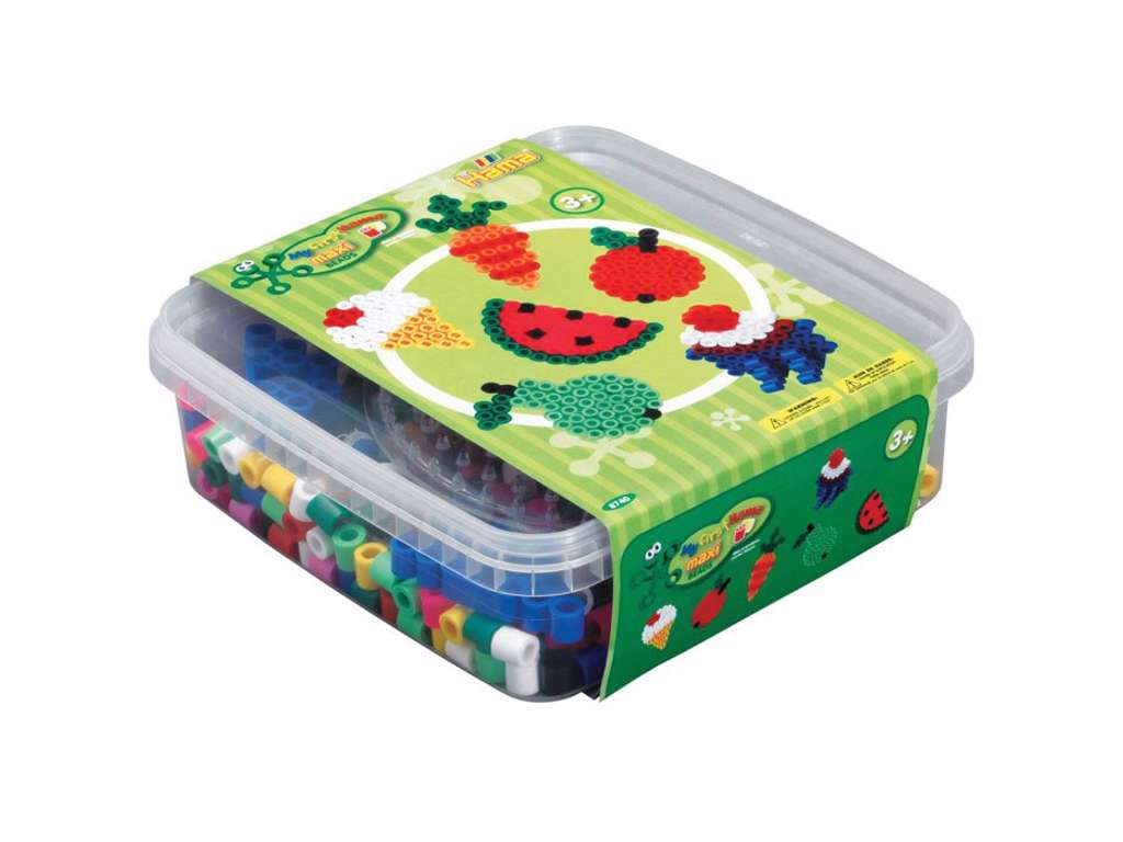 Hama Maxi Perler 600 stk i kasse - 8740