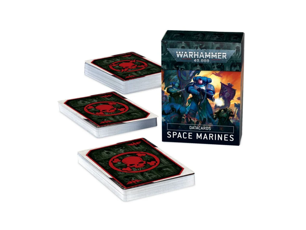 Datacards: Space Marines - Regler i kortform til Space Marines i Warhammer 40.000