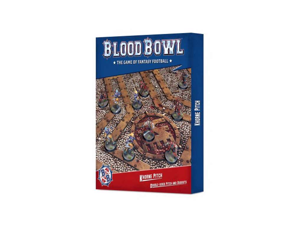 Blood Bowl: Khorne Team - Pitch & Dugouts