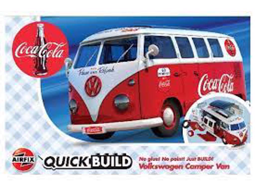 Coca-Cola VW Camper Van Airfix Quick Build