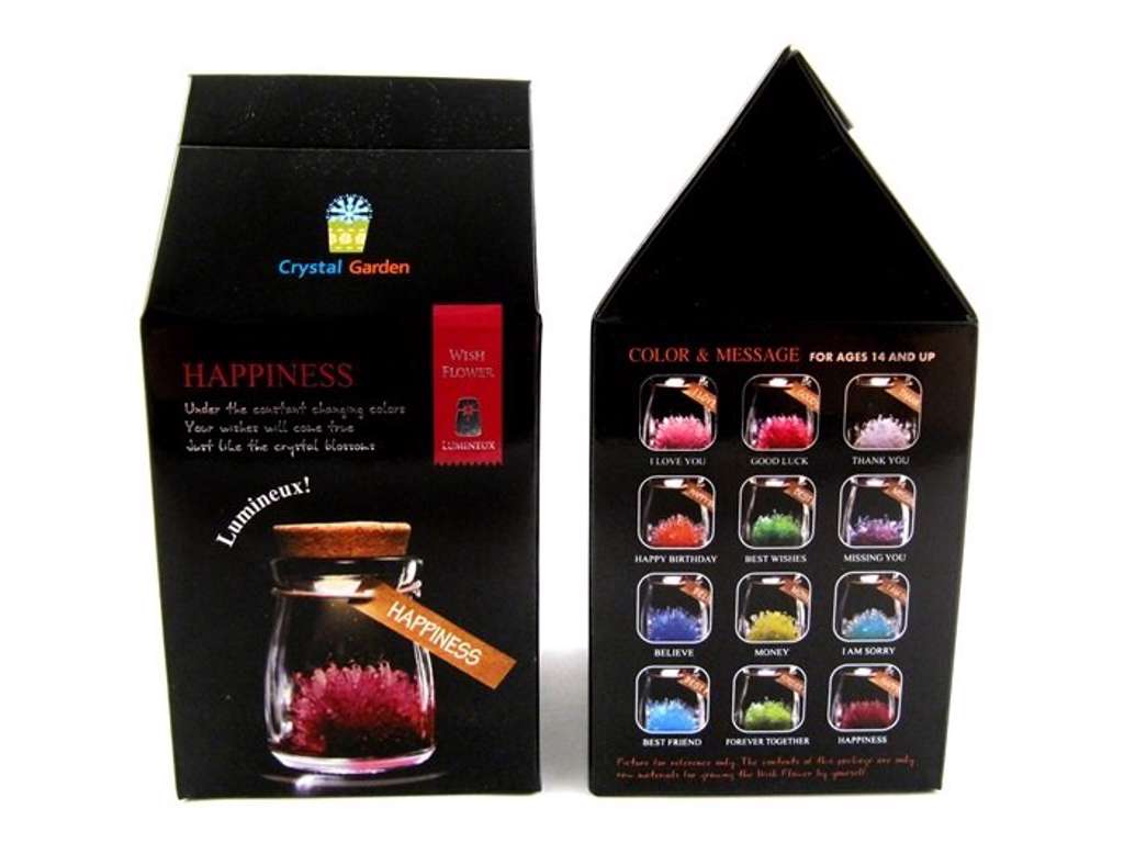 Crystal Garden - Lav din egen krystal med led lys