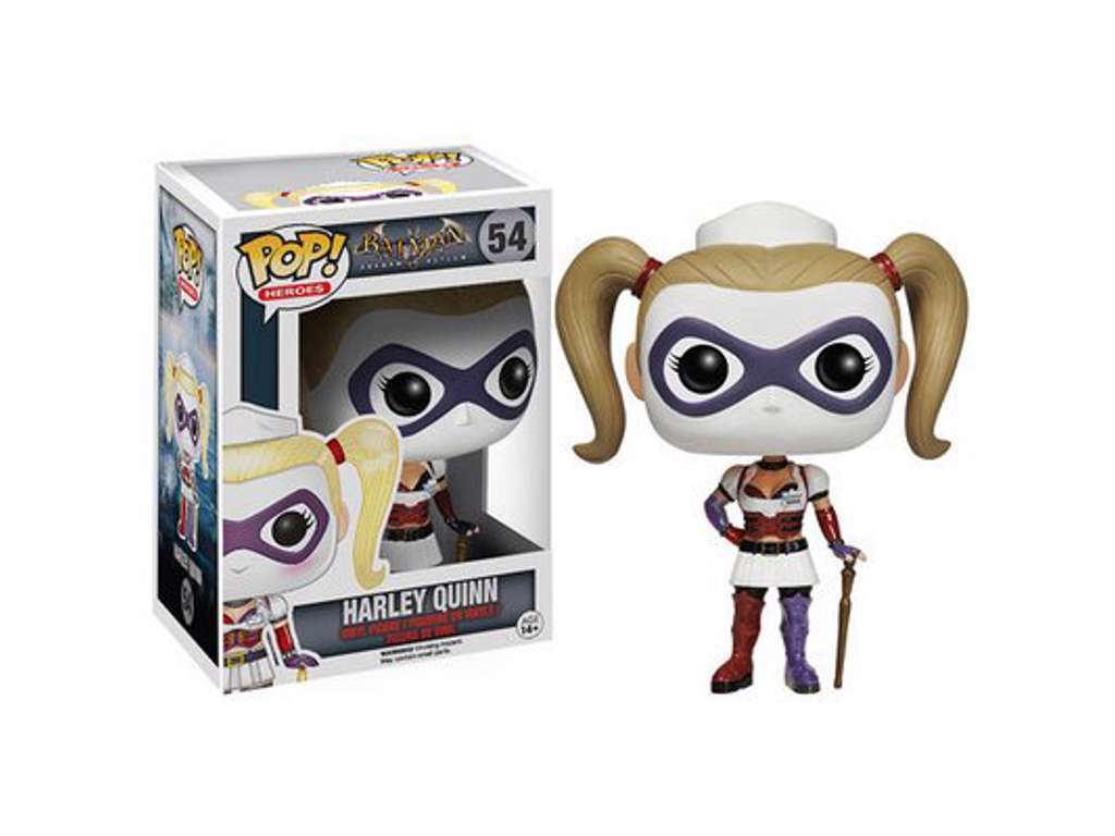 Harley Quinn POP! Vinyl Figur fra Batman Arkham Asylum 10 cm