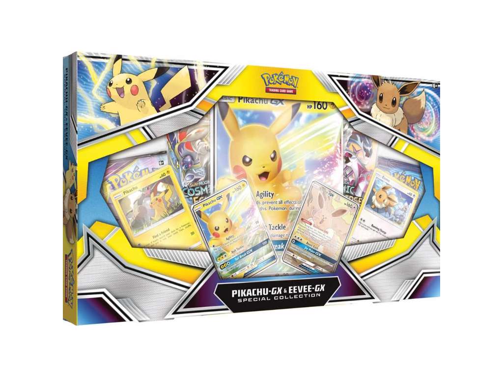 Pokémon Pikachu & Eevee GX special box