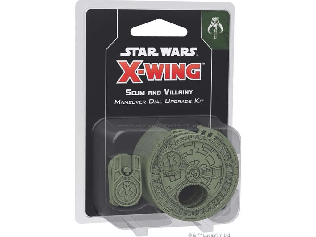Star Wars X-Wing Scum Villainy Maneuver Dial Upgrade Kit