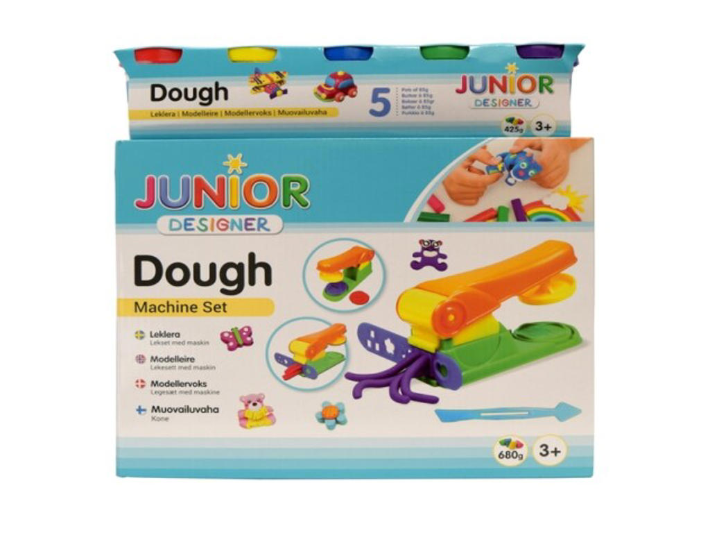 JUNIOR DESIGNER Dough Machine + 5x85g Dough