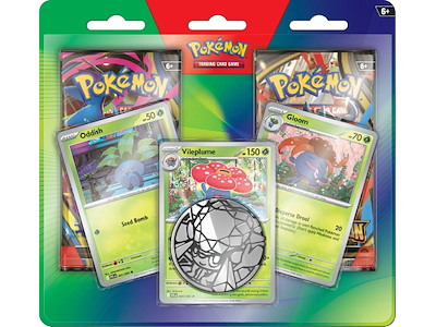 Pokémon - Enhanced 2 Booster Blister: Oddish, Gloom & Vileplume