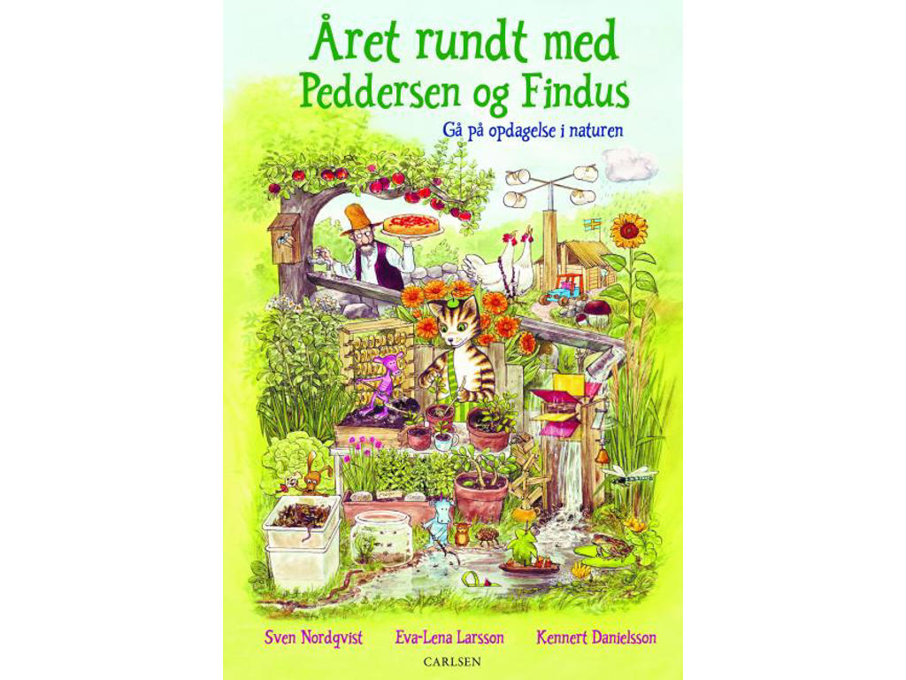 Året rundt med Peddersen og Findus - Bog