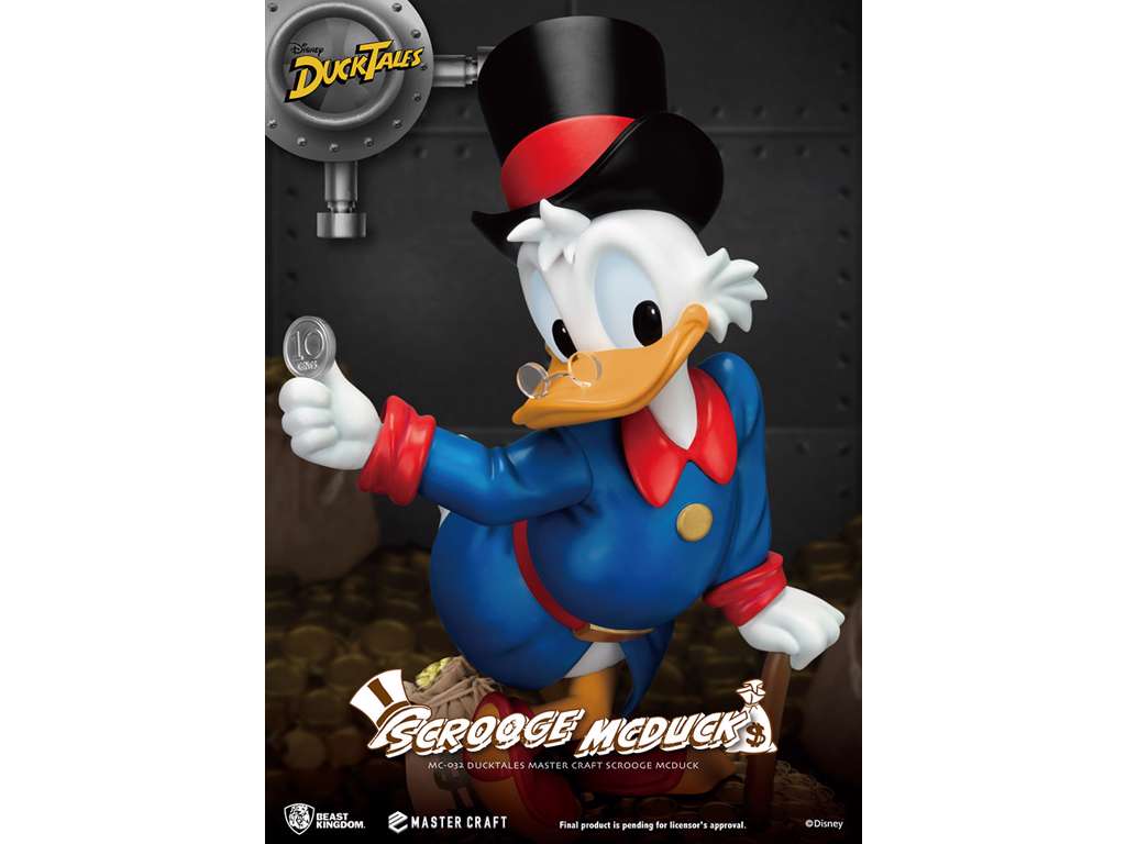 DuckTales Master Craft statue af Scrooge McDuck på 39 cm