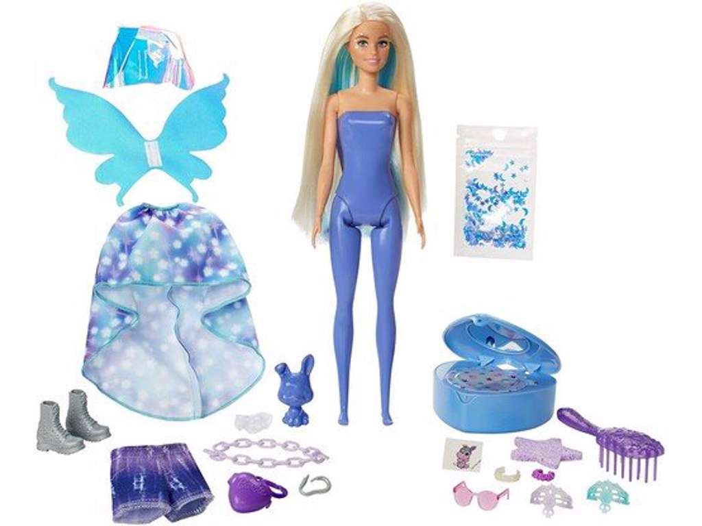 Barbie Ultimate Color Reveal - lilla kæledyr