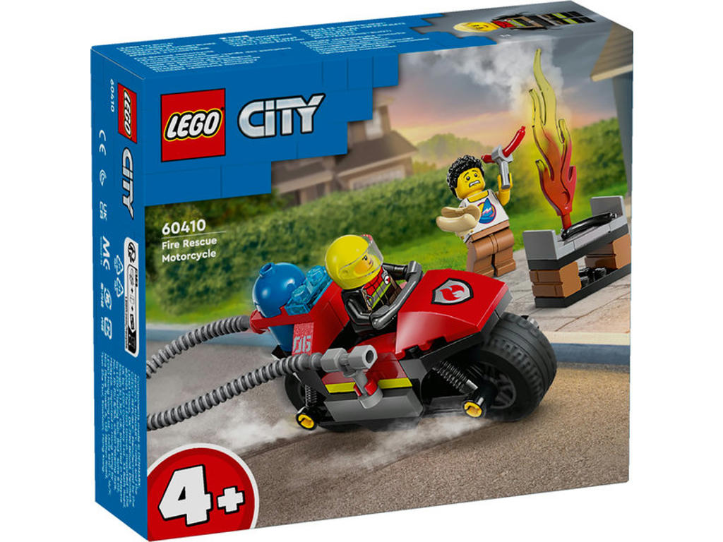 LEGO City Fire - Brandslukningsmotorcykel - 60410