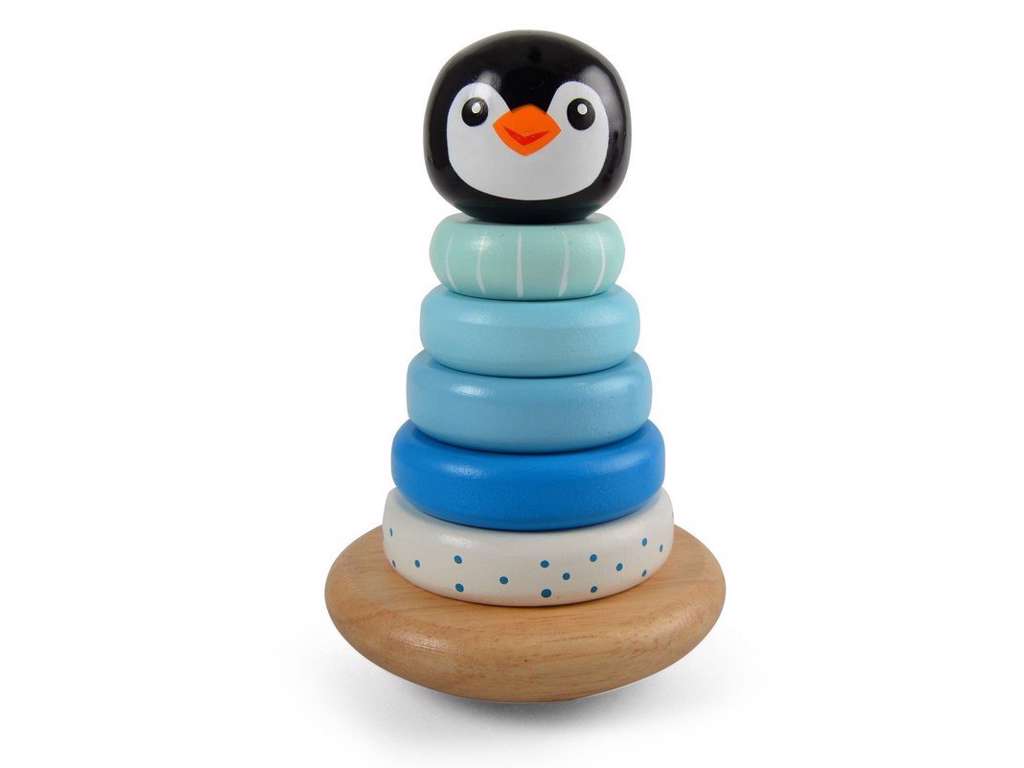 Stabletårn - blå pingvin fra Magni