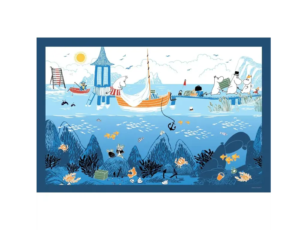 Moomin puslespil med 54 brikker