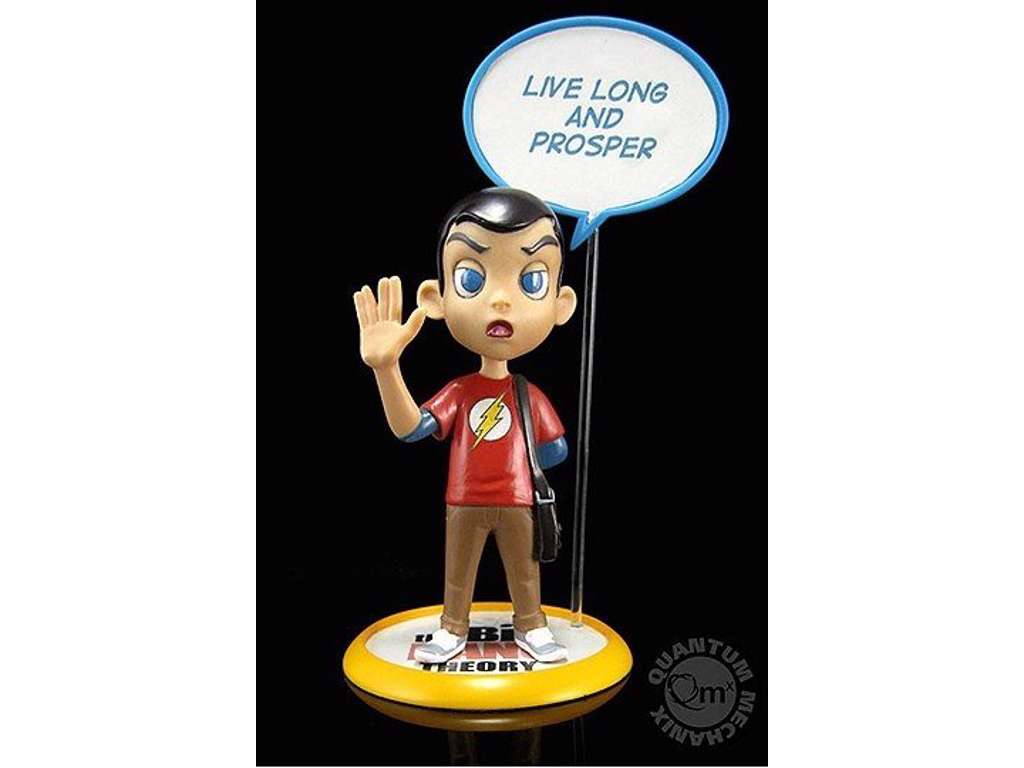 The Big Bang Theory Q-Pop figur af Sheldon Cooper på 9 cm
