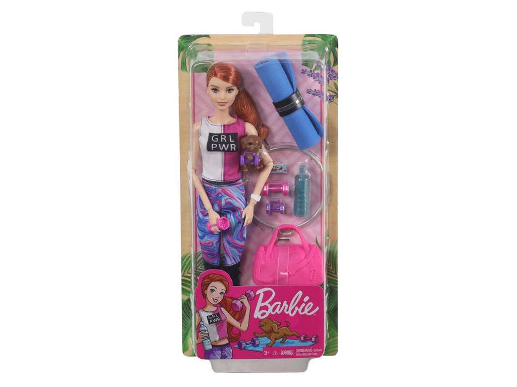 Barbie wellness fitness dukke