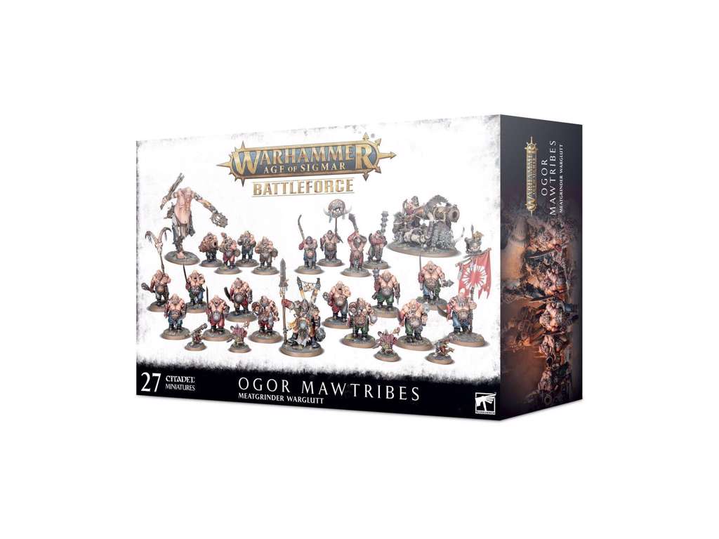 Warhammer Age of Sigmar Battleforce: Meatgrinder Warglutt - Ogor Mawtribes