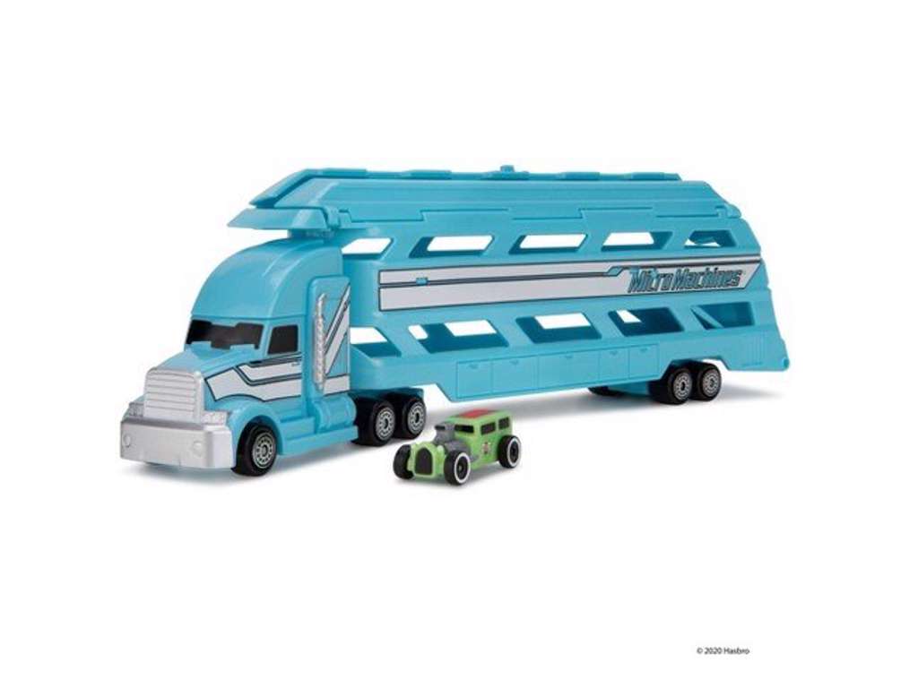 Micro Machines Vehicle Mini Hauler - blå