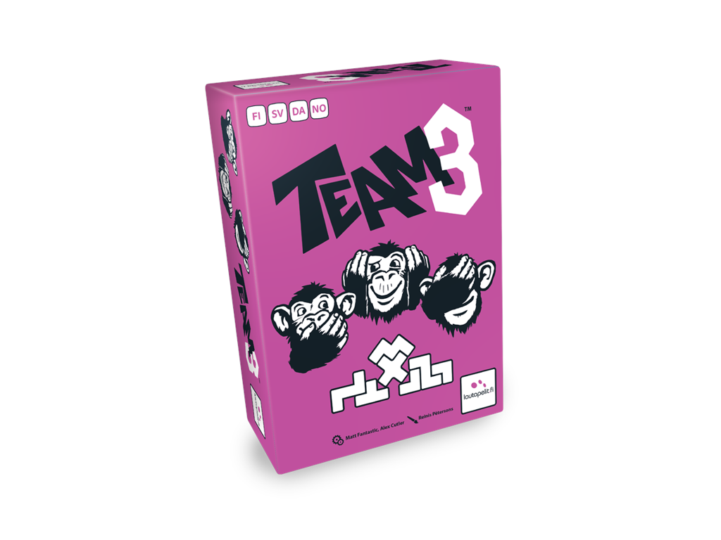 TEAM 3 - Pink (Nordic) - brætspil fra Lautapelit