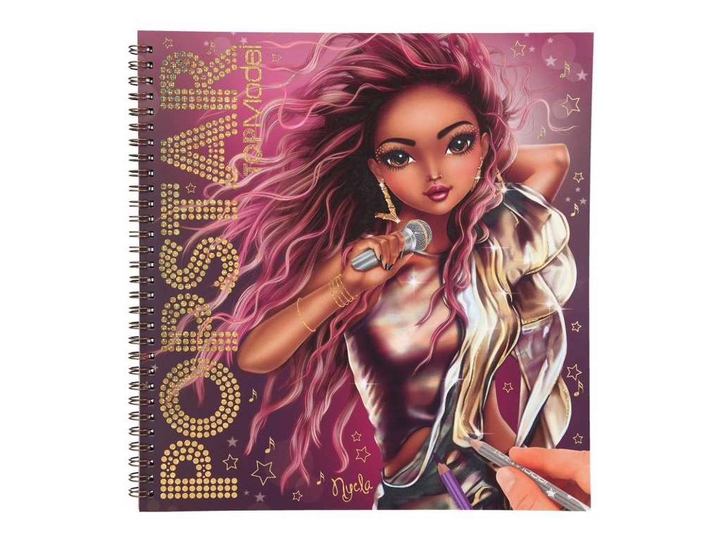 Top Model design bog - popstar