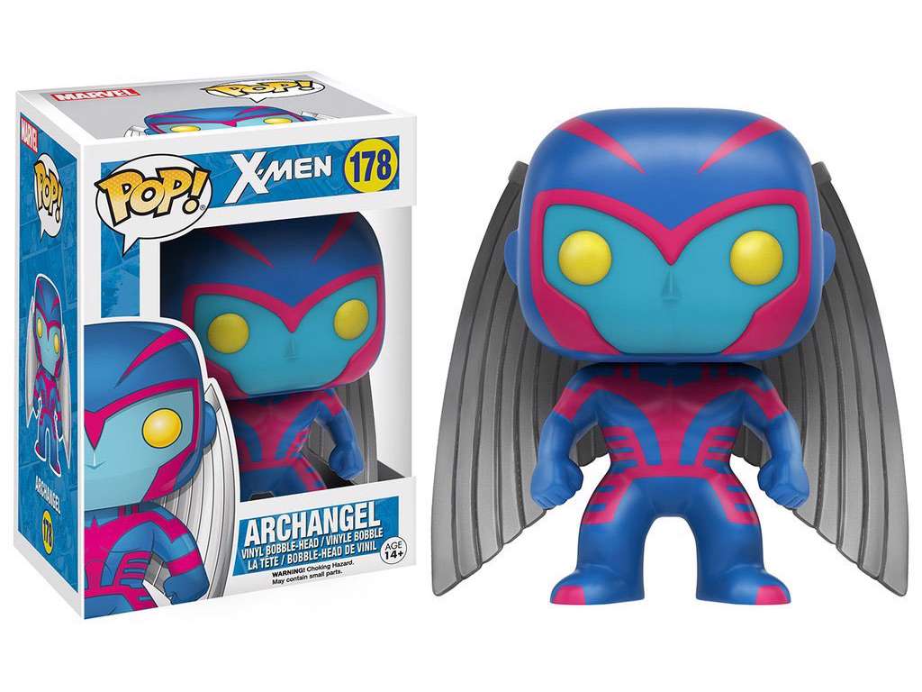 X-Men POP! vinyl bobble-head figur af Archangel på 9 cm
