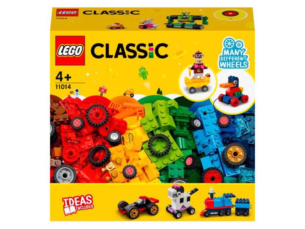 LEGO Classic - Klodser og hjul - 11014