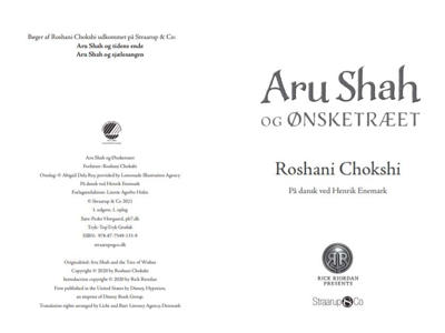 Aru Shah og ønsketræet - Bog