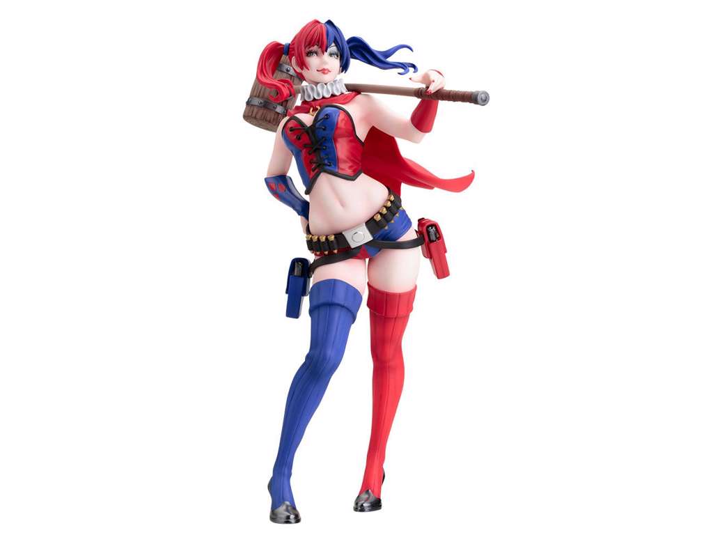 DC Comics Bishoujo statue 1/7 af Harley Quinn (New 52) på 23 cm