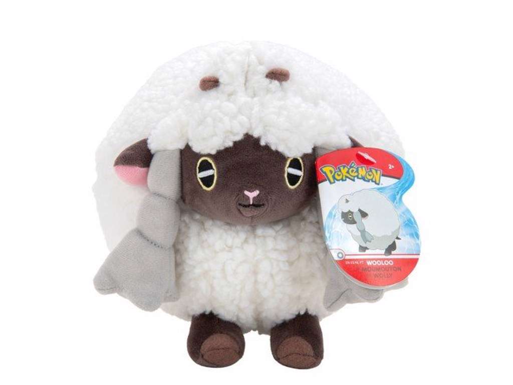 Wooloo bamse fra Pokemon på 20 cm